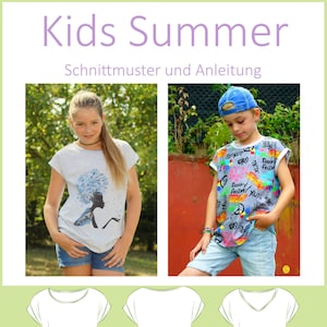 Ebook Schnittmuster Kids Summer Anleitung auf DEUTSCH image 1