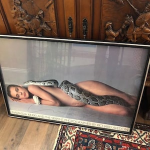 Avedon Fashion Nastassia Kinski Impresión firmada enmarcada