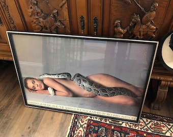 Avedon Fashion Nastassia Kinski Signed Print Framed