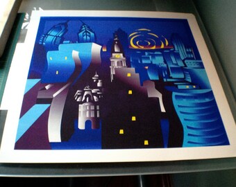McCall "Philadelphia" Limited Edition Archival Fine Art Print from Original