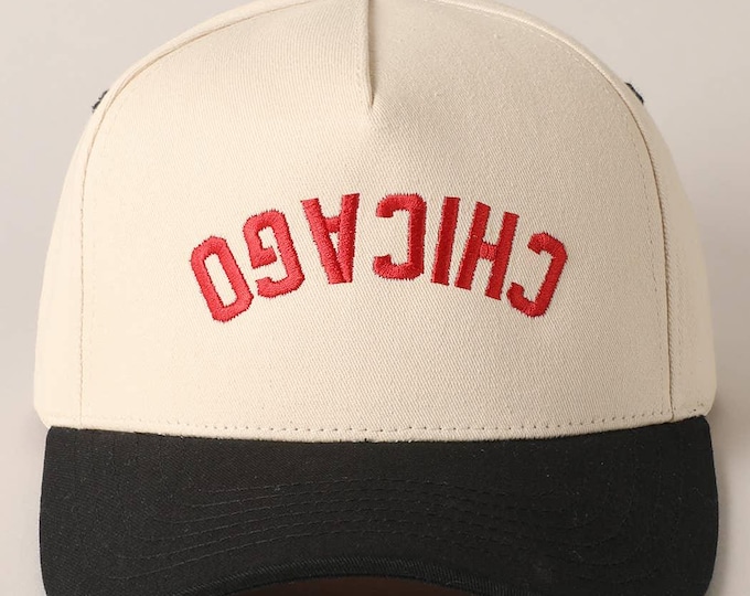 CHICAGO - Upside Down Trucker Baseball Cap