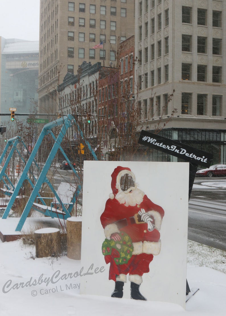 Detroit Christmas Cards christmas Card Set 2, 5 Scenes, 10 ten 5 X 7