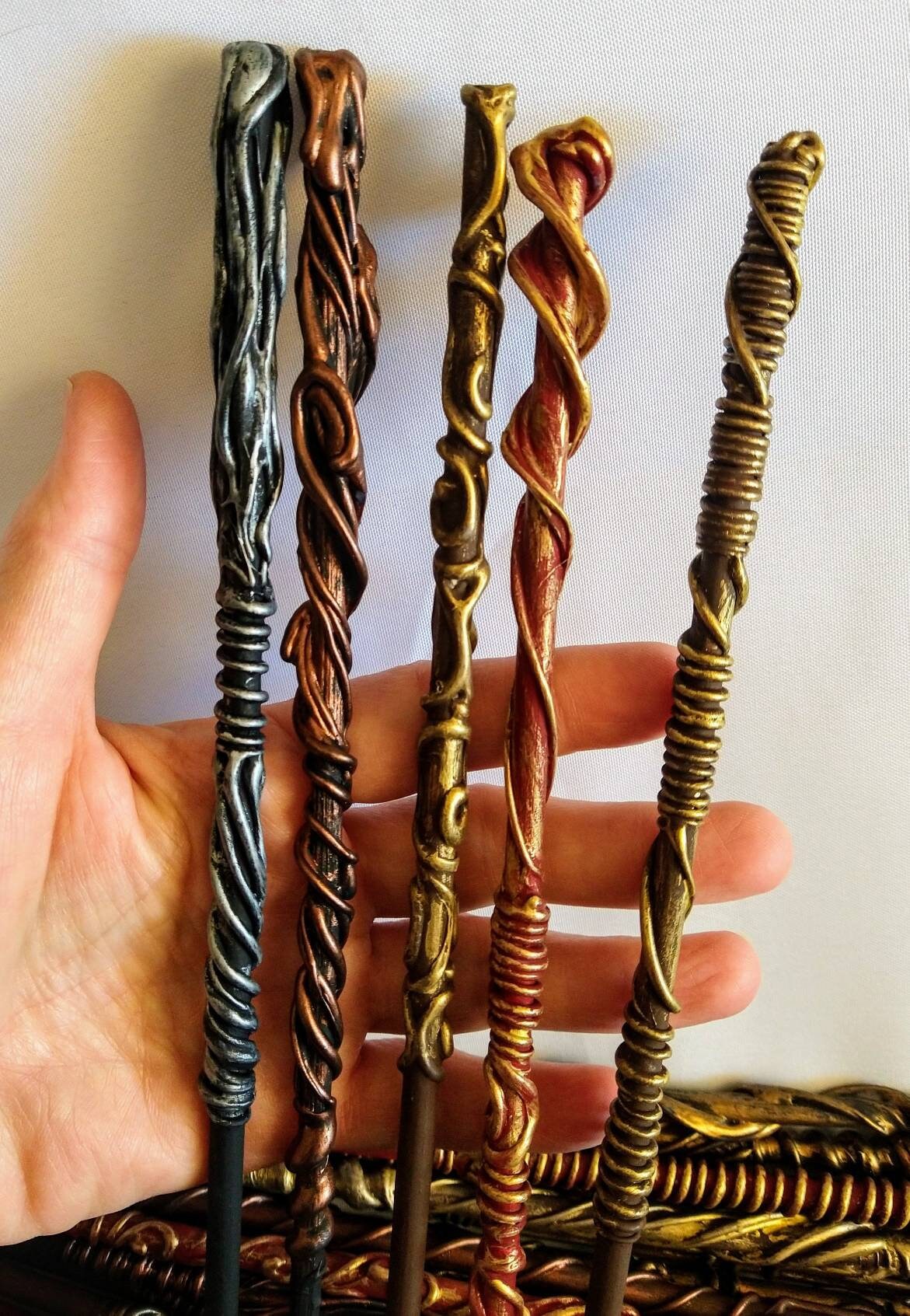 thumbnail image 2 of Phoenix Wands Fireball Shooting Magic Wand - 15" Wizard Wand For Halloween, Cosplay & Parties 2 of 11