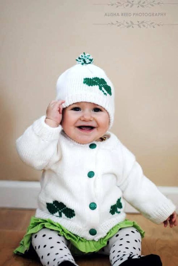 baby shamrock sweater