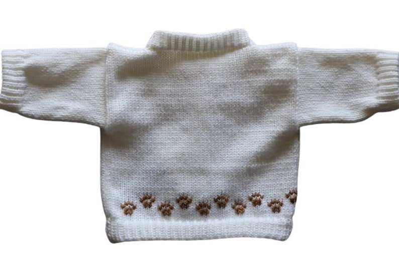 German Shepherd Baby Sweater, Knitted Baby Sweater, Personalized Baby Sweaters, Dog Baby Sweater, Baby Sweater, Dog Baby Bodysuit image 5