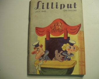 Lilliput - July 1943 - Volume 13, No. 1; Issue 73 - Walter Trier, Artist