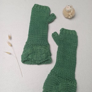 Mittens 100% merino wool from Spain