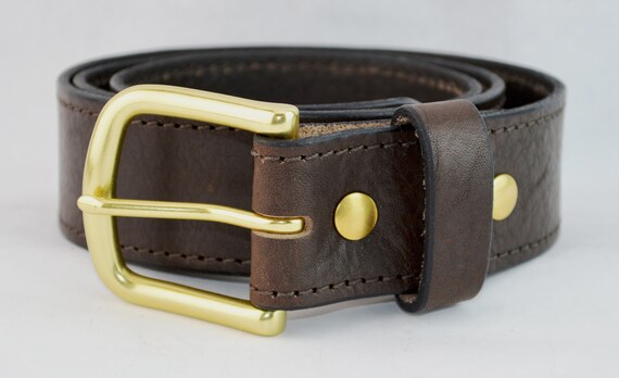 Leather Belt 1-1/2 display picture 1