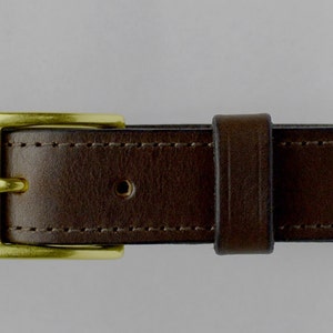 Men&#39;s Leather Belt. 1-1/4 Inch Wide, Handcrafted, Supple Textured Leather, Black or Brown, Solid Brass Hardware MB2379
