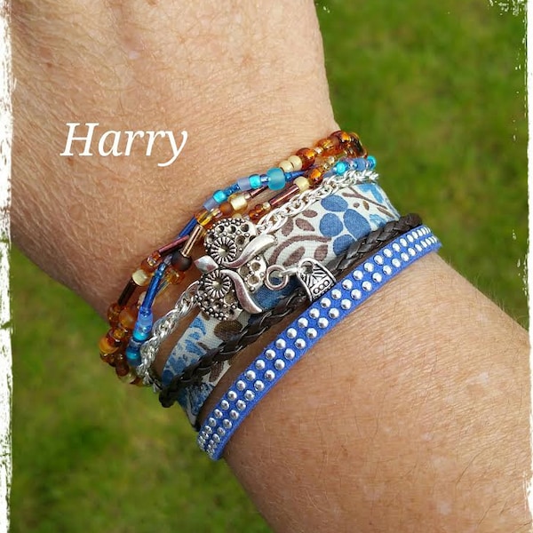 Manchette multi-rangs collection "Summer" Harry