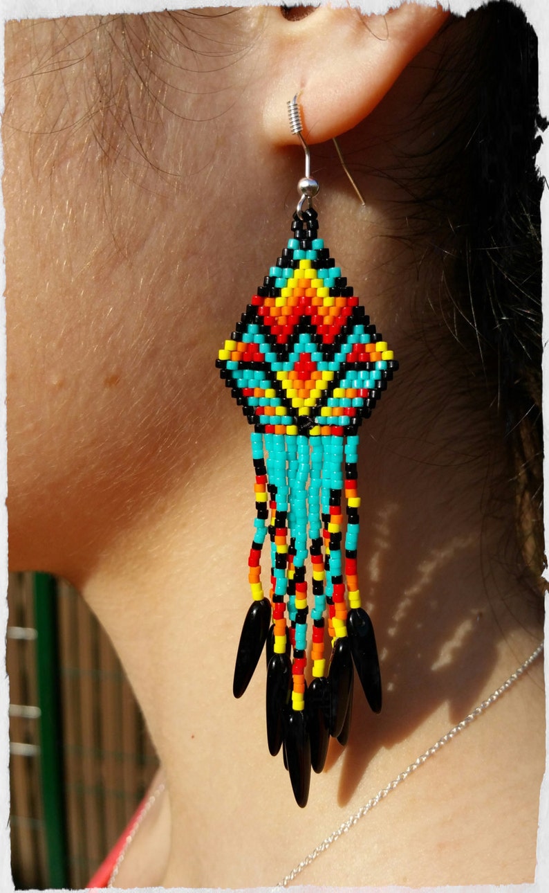Woven Earrings Indian Style Clipon Earrings. Etsy