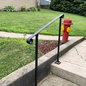 3&#39; Three foot Stair Railing Handrail ornamental crown molding with posts for surface mount situation
