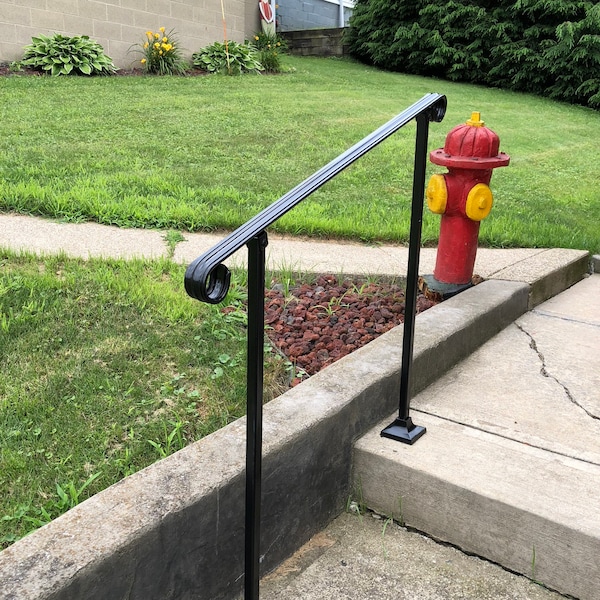 Pipe Stair Railing Etsy