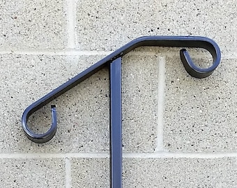 In Ground Flat Bar Hand Rail – Single Post, One or Two Step - not surface mount!