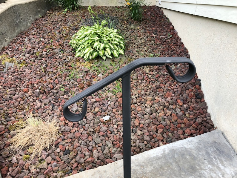 Single post railing for installation In Ground Ornamental Single post railing for installation In Ground Ornamental