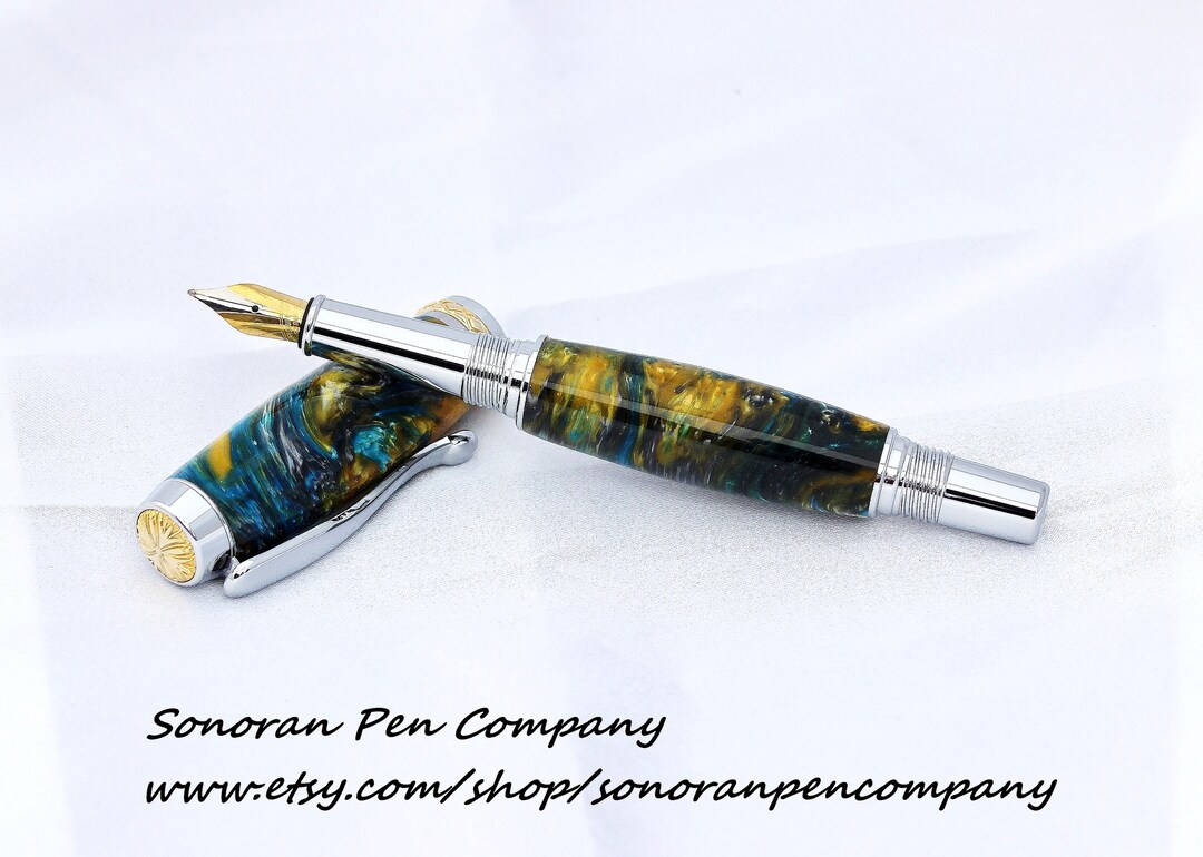 Triton Thor's Hammer Rollerball Pen OR Fountain Pen Etsy