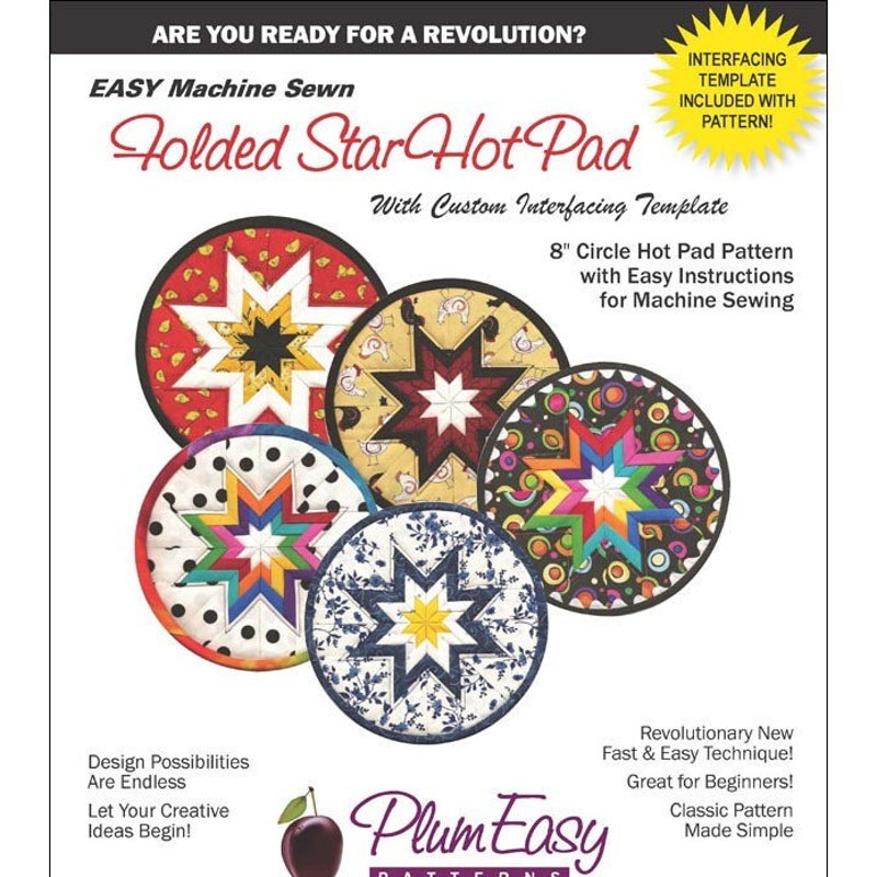 Folded Star Hot Pad Etsy