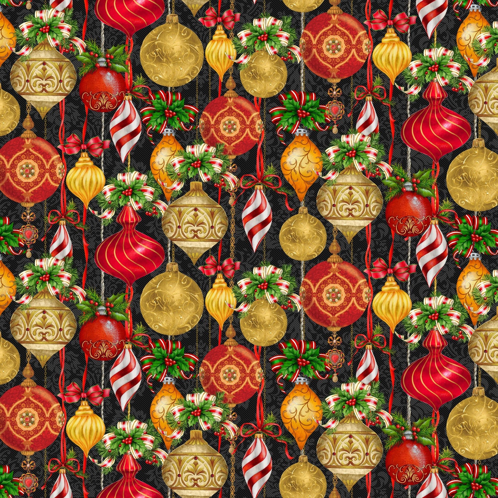 Christmas Fabric Panels - Holiday Print, Santa, North Pole, Quilt Bloc –  McKinney Printing Company, LLC