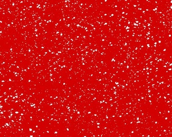 Cardinal Cozy, Snow All Over Red 33897-331, Nancy Mink, Wilmington Prints, Quality Quilting Cotton, Fabric By The Yard and Half Yard