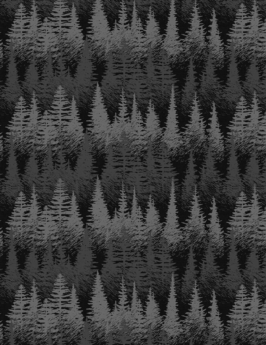 Pine Tree Fabric Rustic Fabric Wild Woods Lodge Tree Stripe Etsy