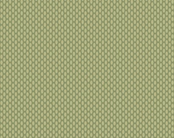 American Beauty, Oval Dots Green 10256-G, Blender Fabric, Maywood Studio, Quilting Cotton Fabric, Priced/Sold by the Half Yard