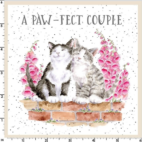 Whiskers and Paws Tossed Cats Pink Whiskers and Paws Tossed Cats Pink