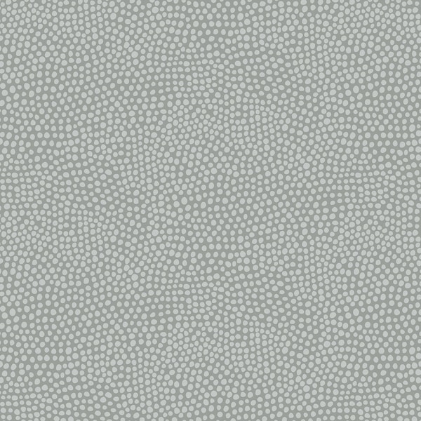 Nickel Gray Fabric, Gray Dot Fabric, Gray Blender Fabric, Wander Lane, Dew Drops 13609-14 Benartex, Quilting Cotton, Fabric By The Yard