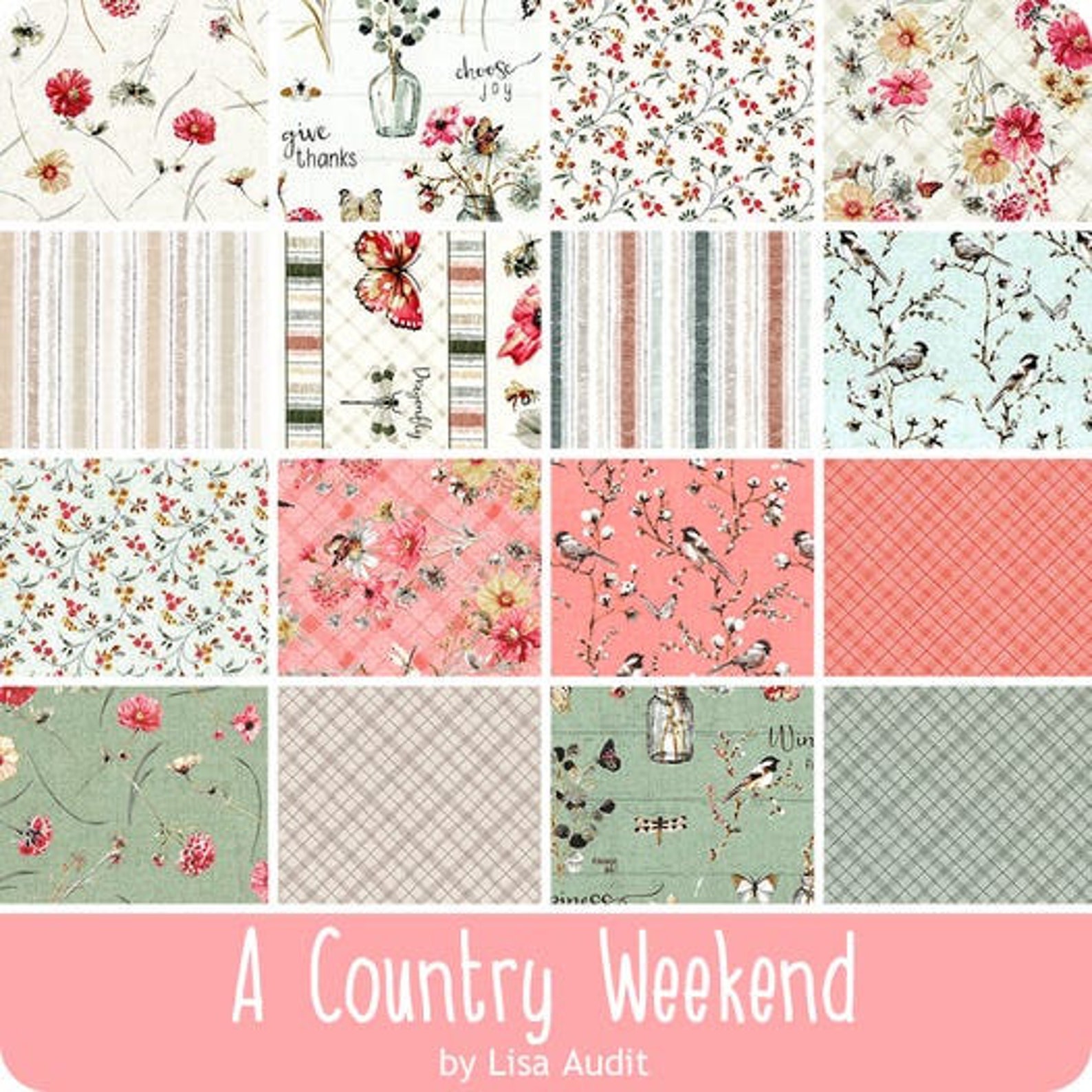A Country Weekend Lisa Audit 5 Karat Crystals Precuts Charm Etsy