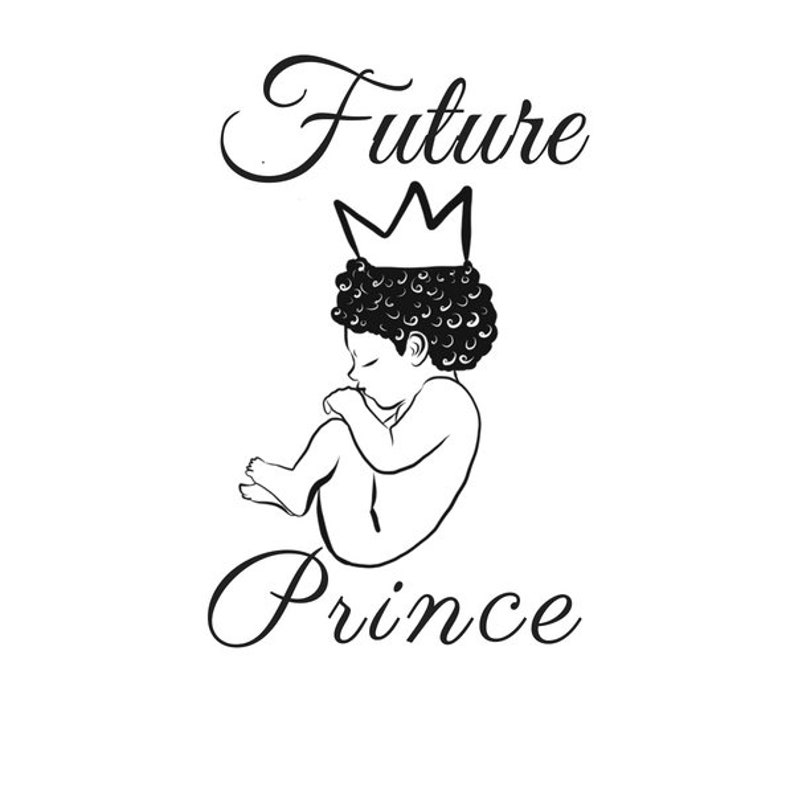 Download Little Prince Baby Shower Boy Mother Black Pregnancy Woman Svg Eps Jpg Vector Clipart Cutting Circuit Design T Shirt Stencils Templates Visual Arts Craft Supplies Tools
