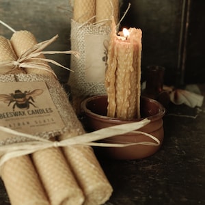 Beeswax candles natural ethically sourced madeira island