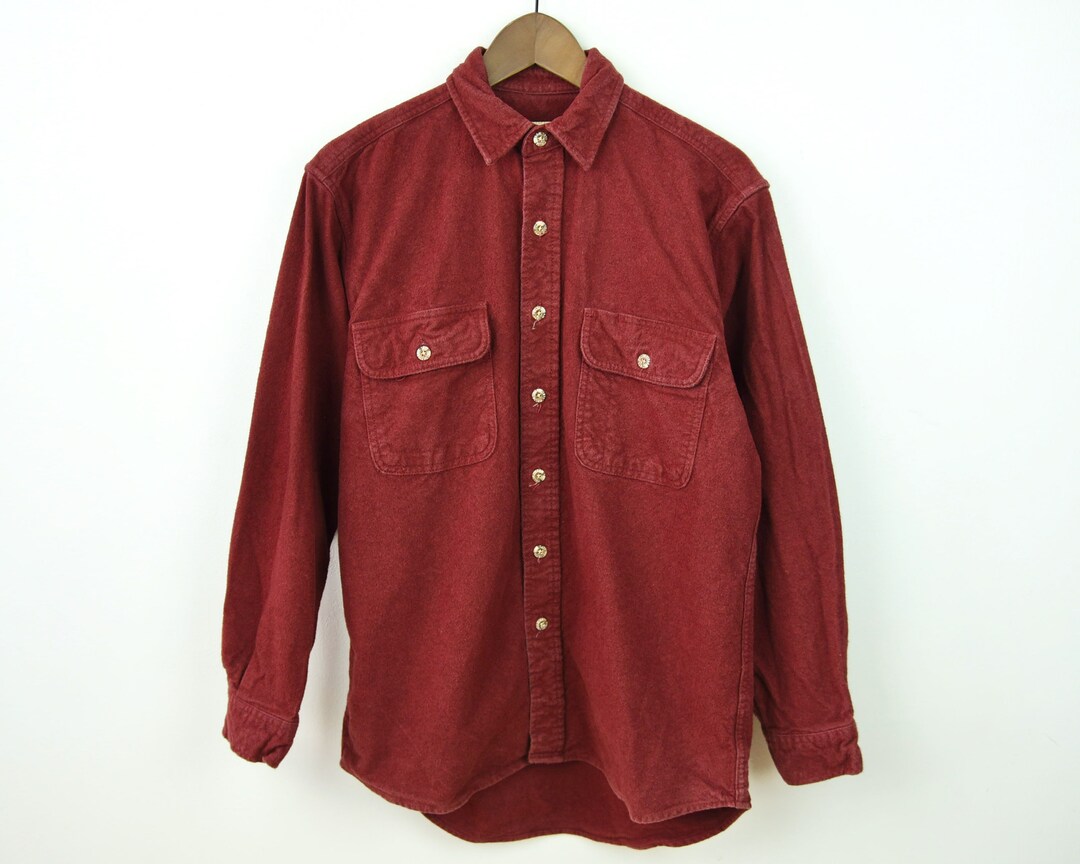 Field & Stream Chamois Moleskin Men's Small Shirt Velvet Etsy