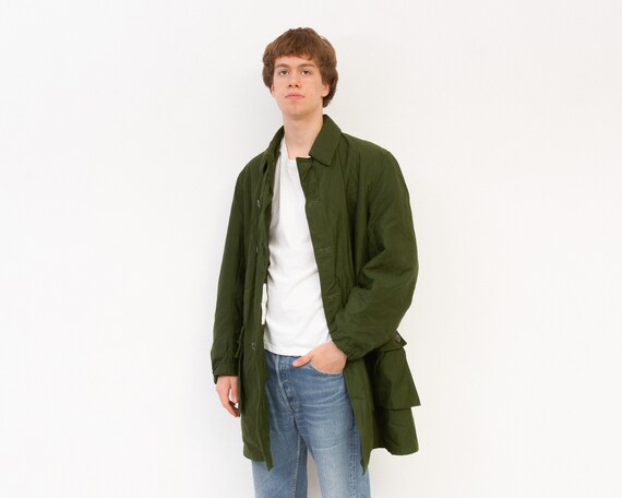 Sweden Army Vintage 60's Jacket C48 Men's UK 44 Coat EU 54