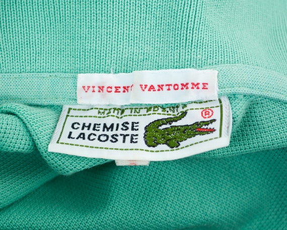 CHEMISE LACOSTE Vintage Men Devanlay Polo Shirt Short - Etsy