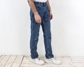 Jeans Levi's 512 Slim Stretch Homme - Taille W30 L32 - Bleu - Occasion Très Bon état