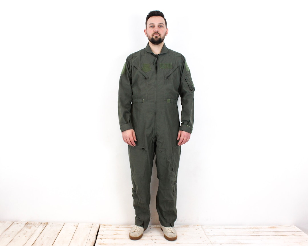 Combinaison De Vol Carter Industries CWU 27/P Nomex - Vert Sauge - T 42R