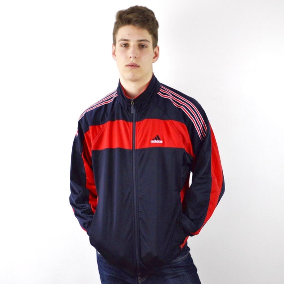 adidas poly tracksuit mens