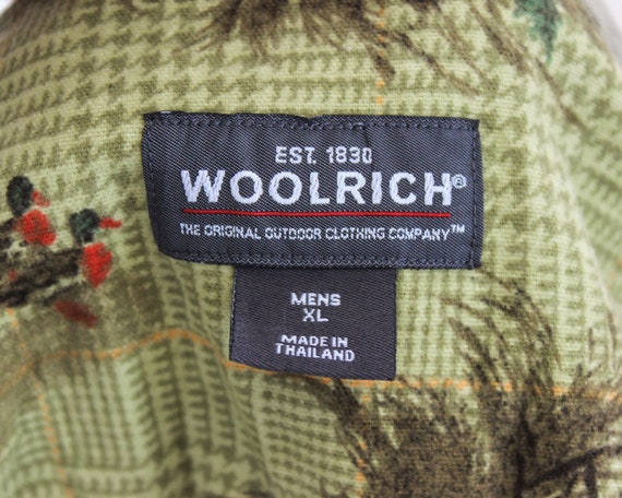 WOOLRICH Vintage XL Men's Casual Shirt Soft Moles… - image 5