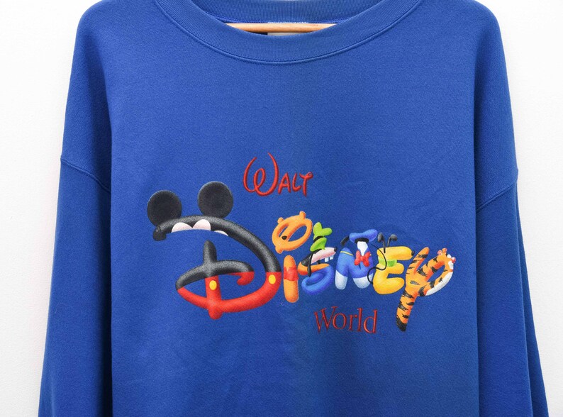Walt Disney World Vintage Men's 2XL Jumper Sweatshirt | Etsy