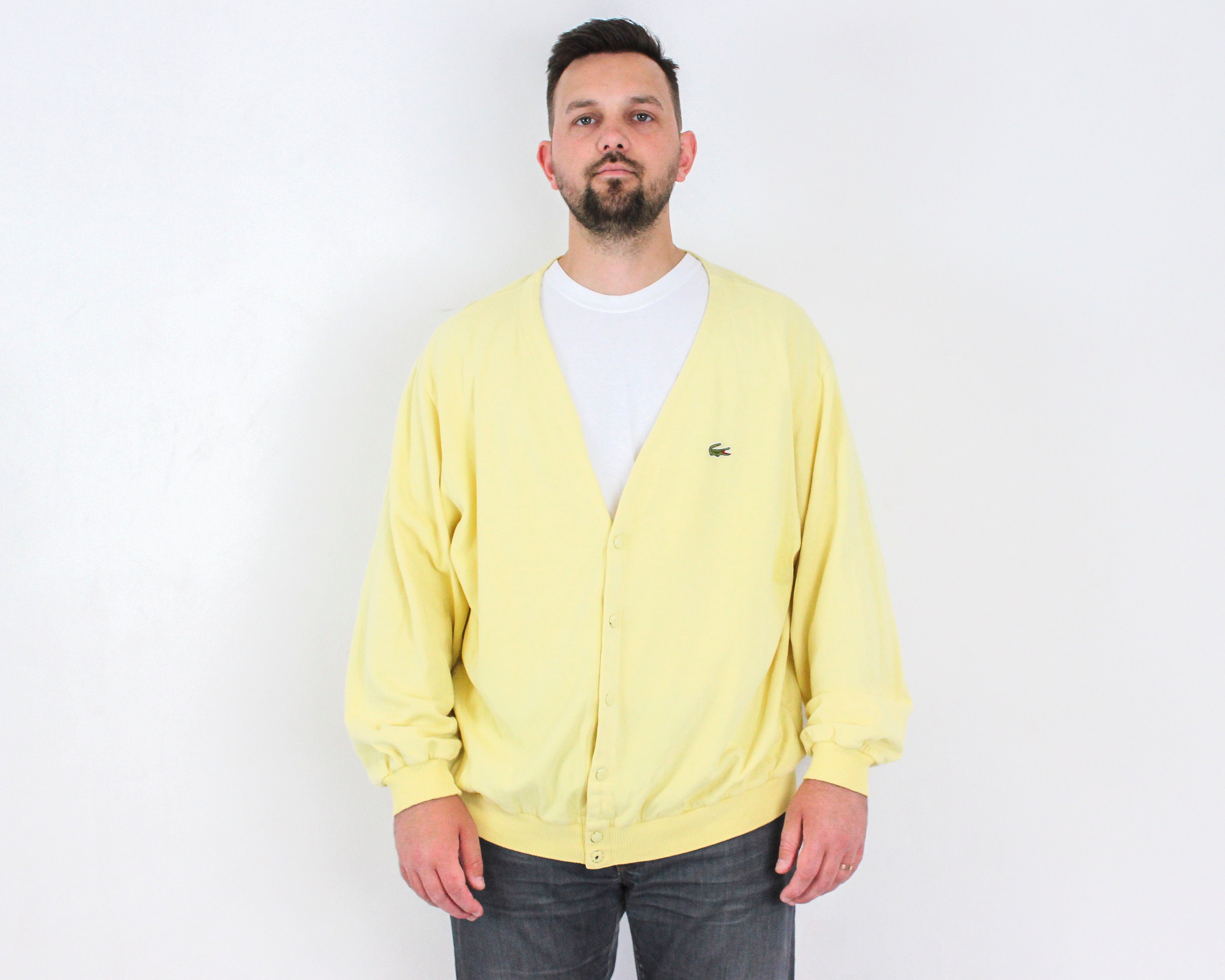 Gilet jaune lacoste new arrivals