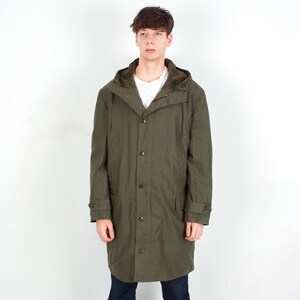 ジャケット・アウター S.F.C MILITARY PARKA BROWN XL SCHWARZ PASSAU Vintage 1985 Bundeswehr Men's XL West Germany