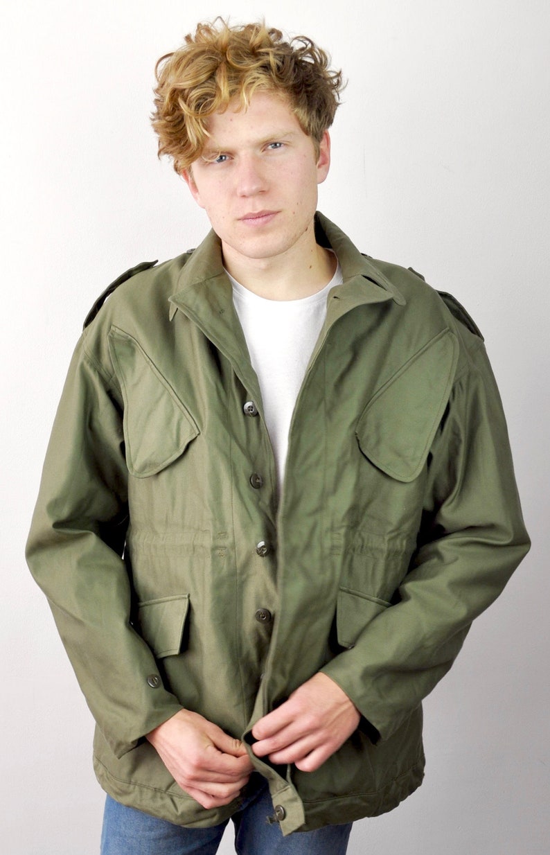 Dutch Army 1988 Field Jacket L Men's Netherlands Coat Etsy