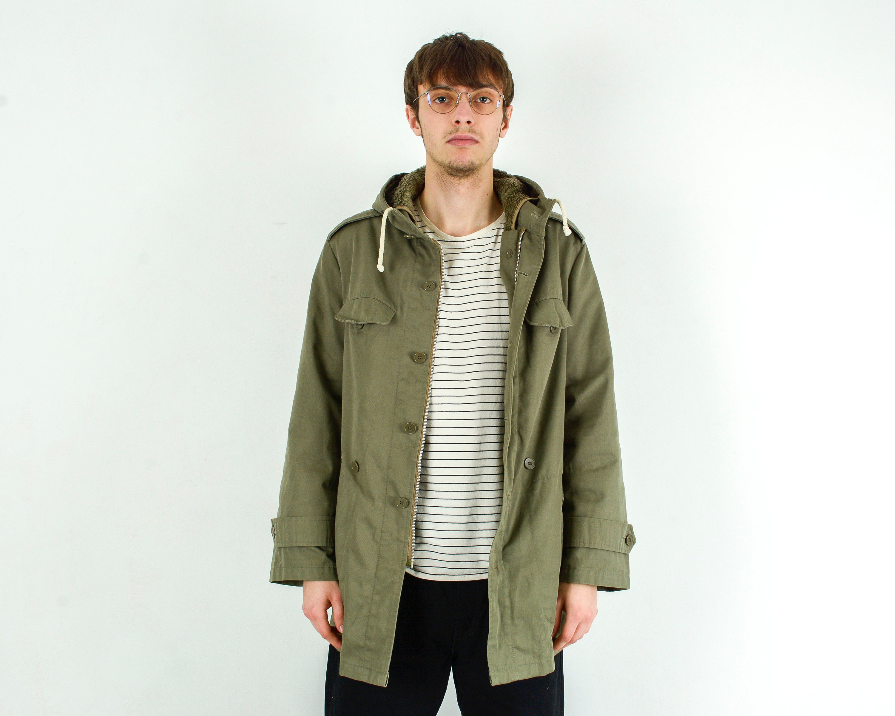 Bundeswehr XS Allemagne Armee vintage Parka en coton pour hommes chaud faux sherpa Liner Coat Veste a capuche Surplus militaire allemand Cargo Deutsch 3d Etsy France