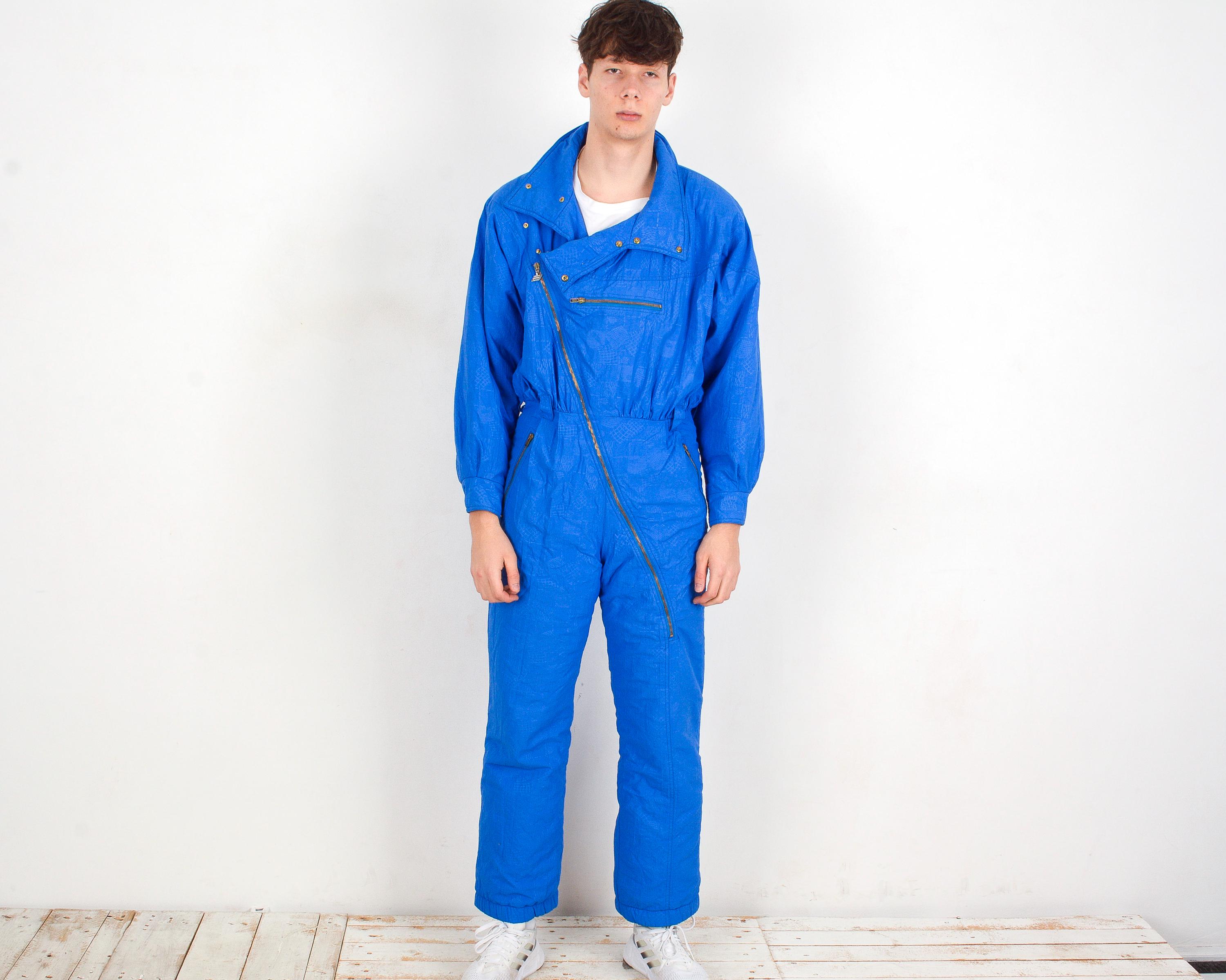 ANBA of Austria Vintage M Mens Ski Snowsuit Jumpsuit, Nylon