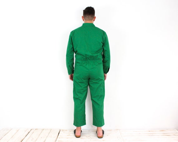 Worker Vintage Mens L Overalls Boilersuit Coveral… - image 4