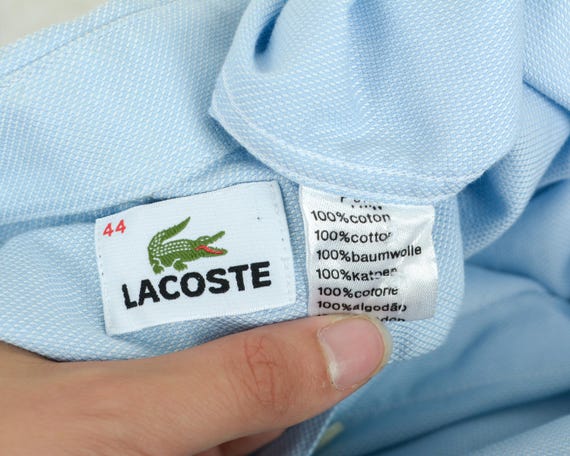 LACOSTE Devanlay Vintage Men s XL Shirt Casual Short Sleeved Tee Top Retro Formal EU 44 Summer Festival Cotton Button up 3l Etsy New Zealand