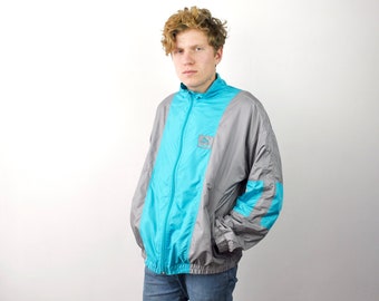 Patrick Homme Veste De Survêtement Survêtement Top Coat Zip Poignets élastiqués Rétro Patrick Homme Veste De Survêtement Survêtement Top Coat Zip Poignets élastiqués Rétro
