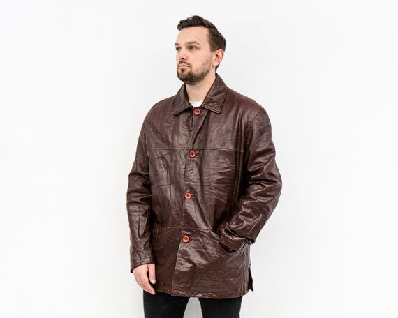 Original 1990s New Jersey devils premium leather jacket in 2023