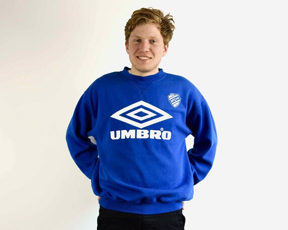 UMBRO Vintage 1990's Men's XL Sweater Blue Pullove