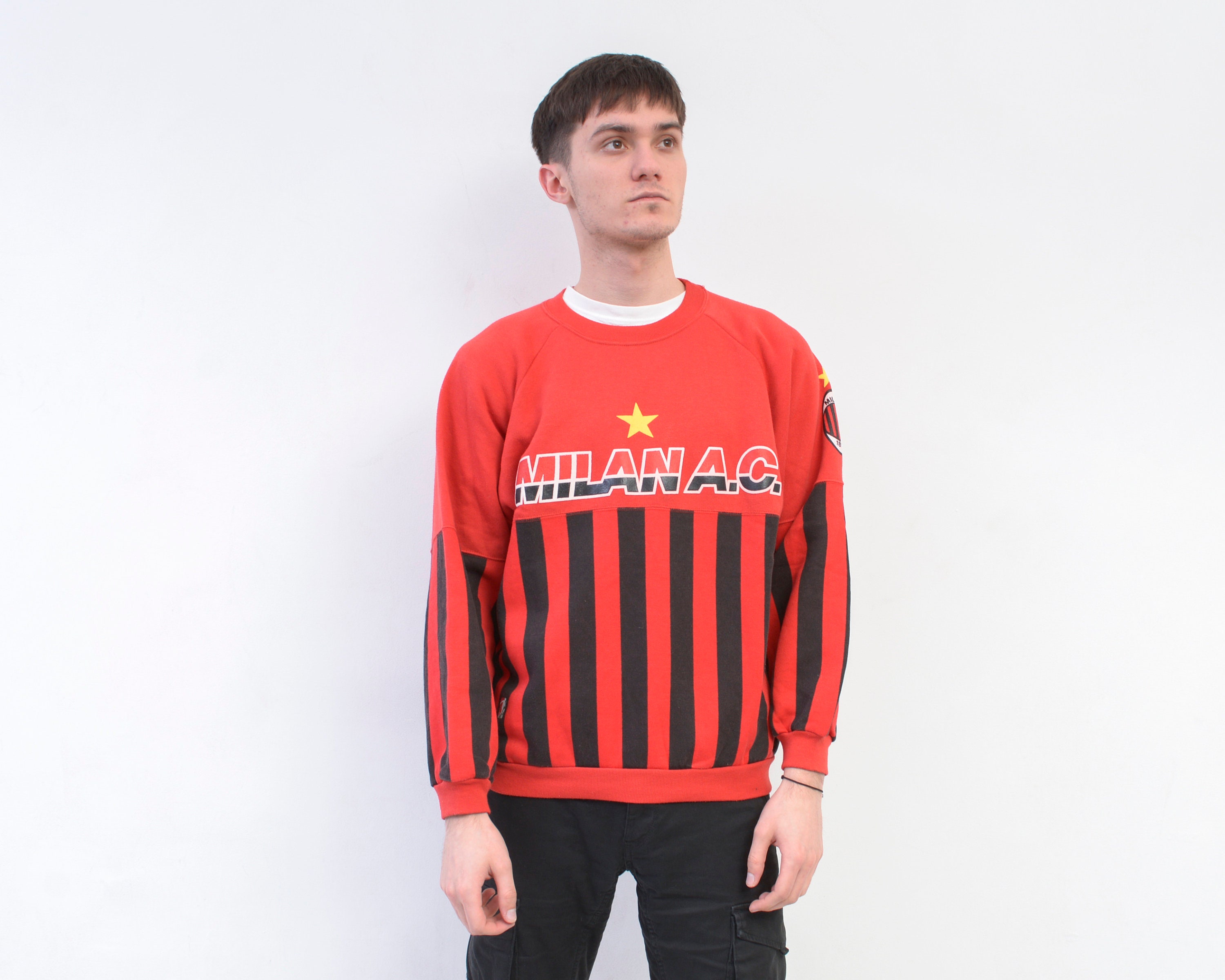 AC Milan 1990 1991 Le Felpe Dei Grandi Sweatshirt Men s M Pullover