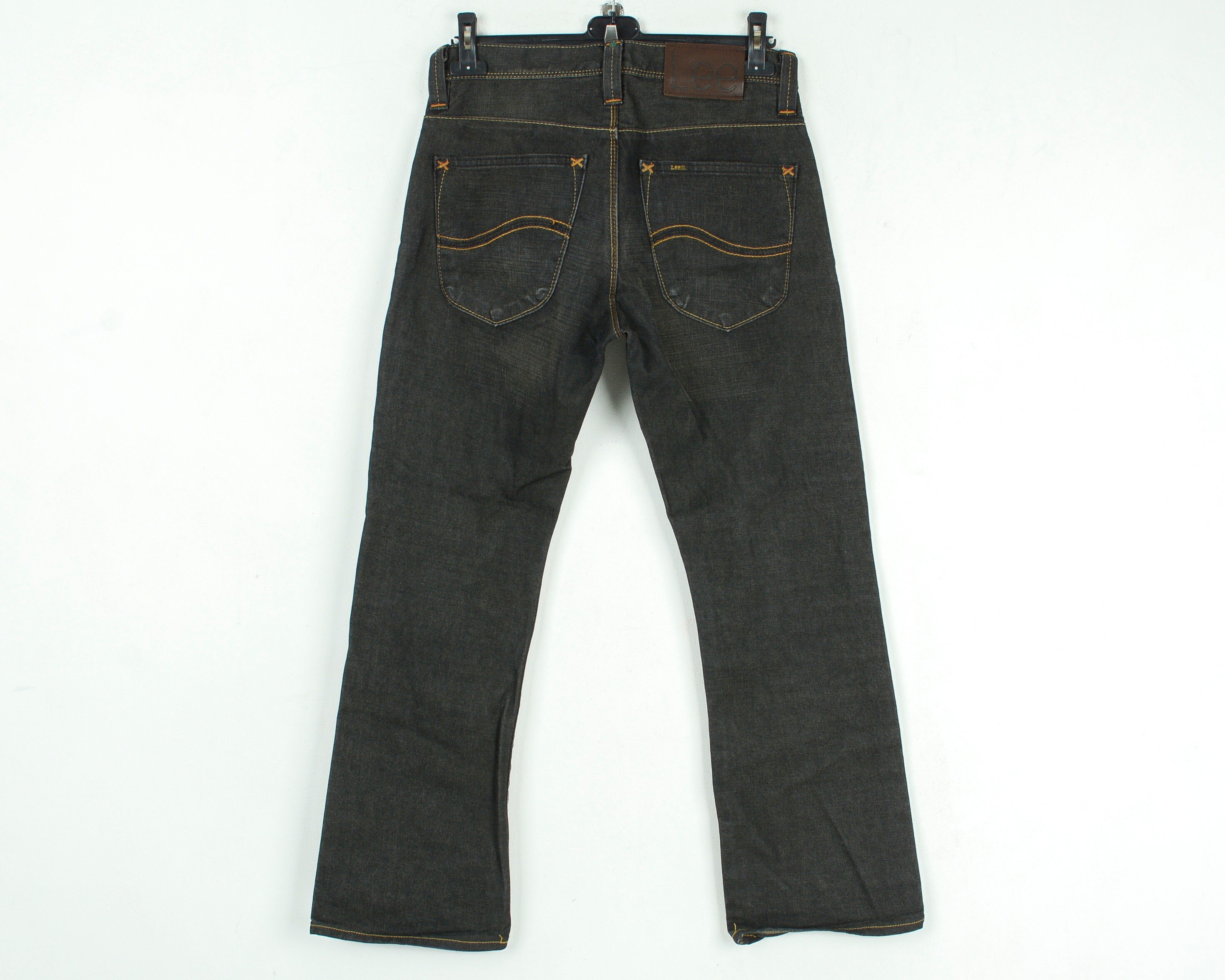 パンツ 70s Lee / Leens.Lee-Prest VINTAGE BLACK 34x32 90s Lee Black Jeans Unisex – Flying Apple Vintage